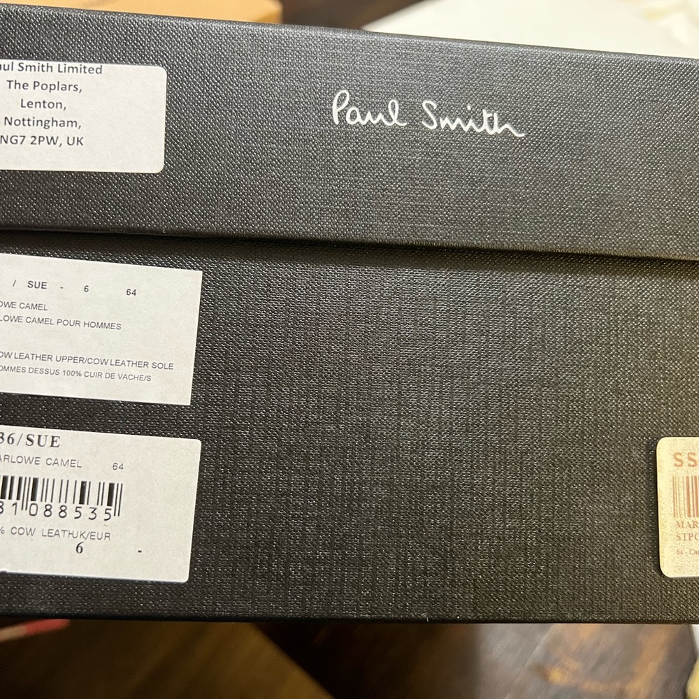 Paul Smith Mens Shoe Marlowe Camel